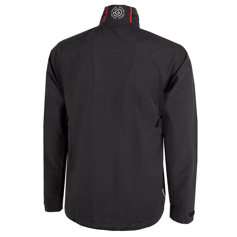 Galvin Green Mens Black And Red Alex GORETEX Waterproof Golf Jacket