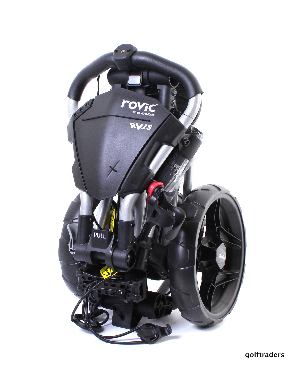 Rv2s Rovic ROVIC RV1S SWIVEL GOLF BUGGY - SILVER / BLACK - NEW - #E1398 just $289