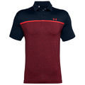 Under Armour 2.0 Playoff Edge Lit Stripe Golf Polo Shirt - Image 1