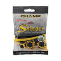 Champ Black and Yellow 18 Stinger Fast Twist 3 Spikes Golf Shoes - Image 1