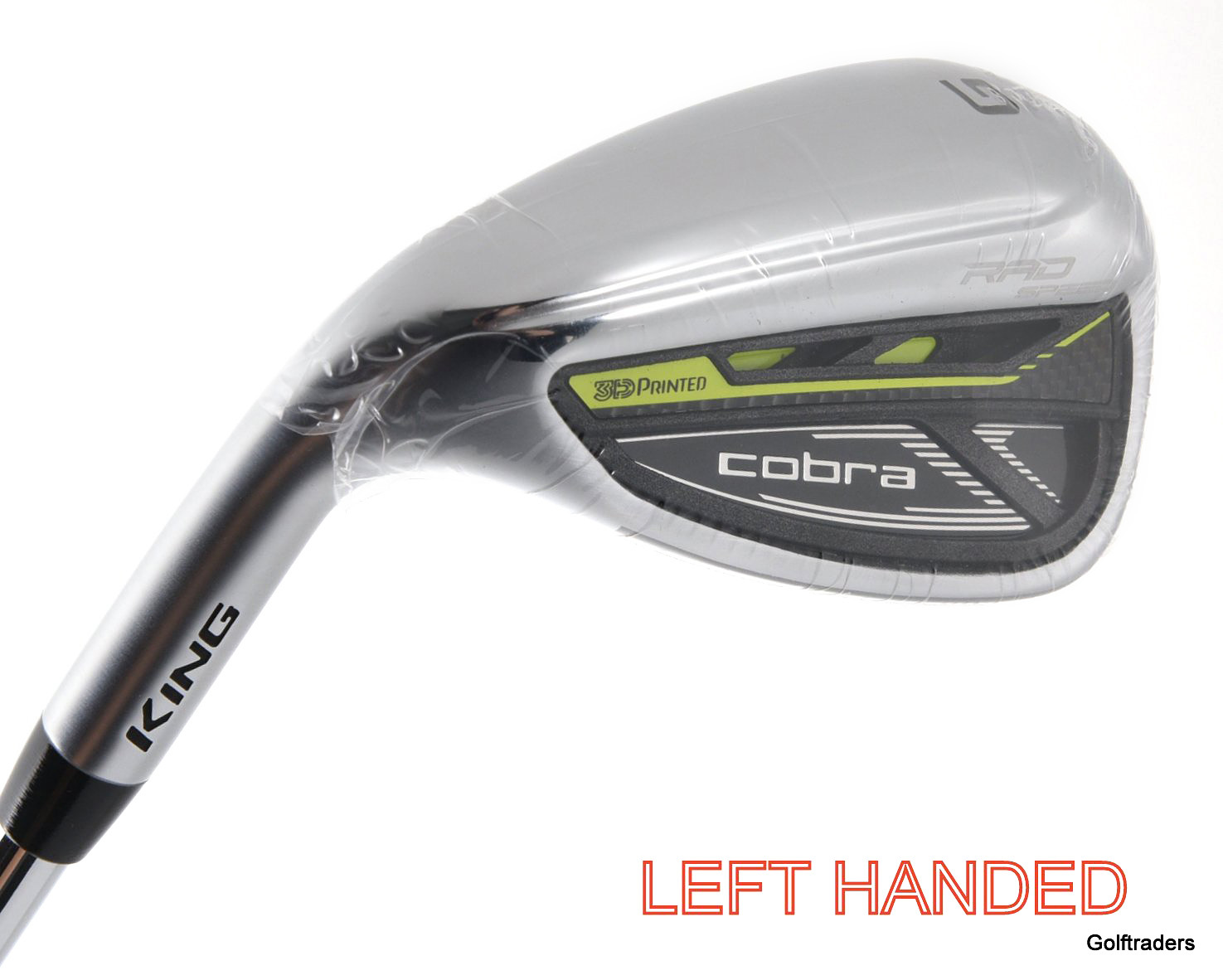 New Cobra King Rad Speed Gap Wedge Steel Regular Flex Left Handed H4329