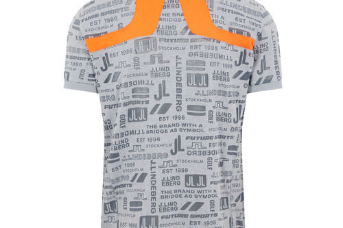 J.Lindeberg KV Print Golf Polo Shirt - Image 2