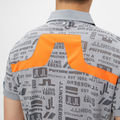 J.Lindeberg KV Print Golf Polo Shirt - Image 3