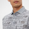 J.Lindeberg KV Print Golf Polo Shirt - Image 4