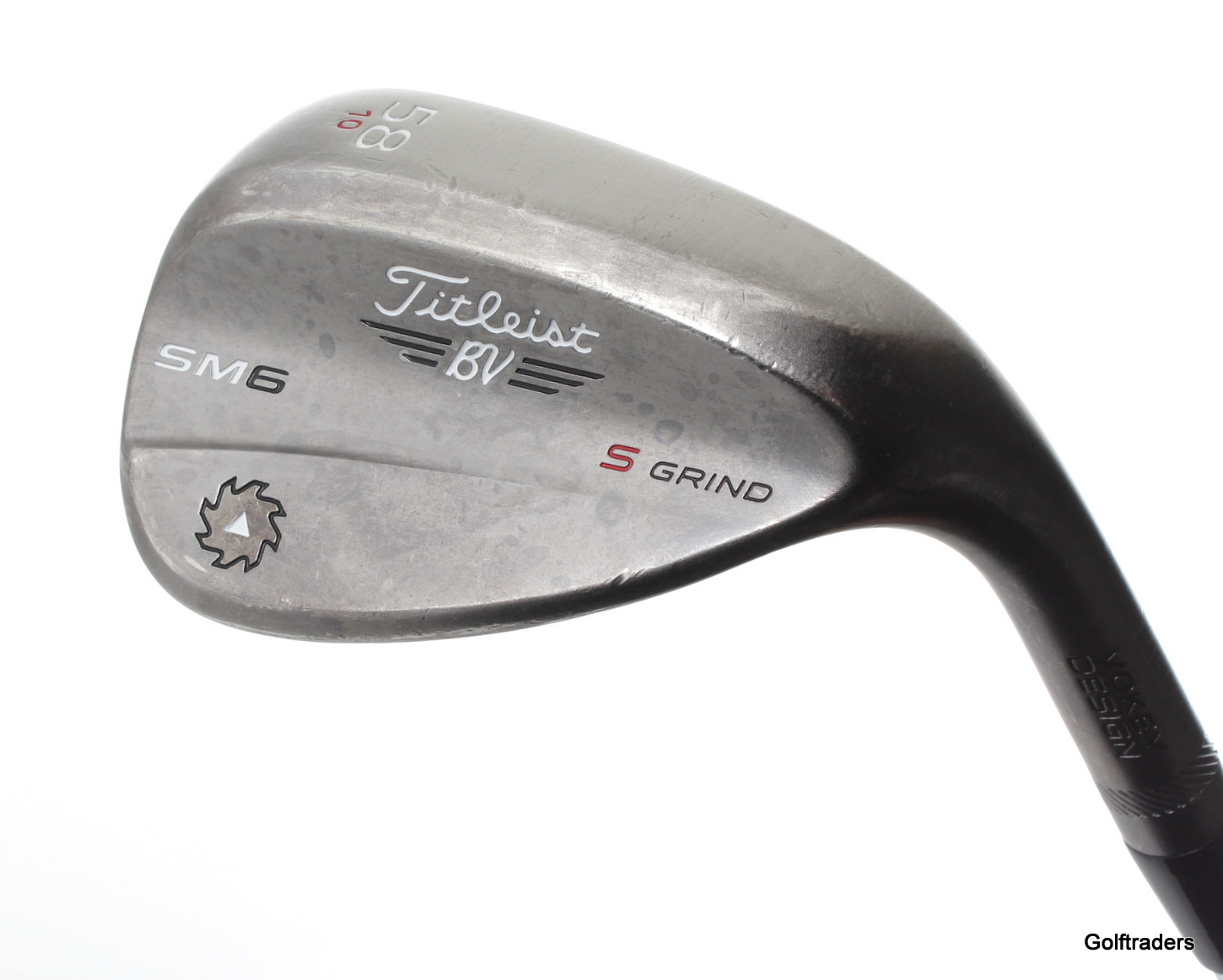 TITLEIST VOKEY SM6 STEEL GREY S GRIND LOB WEDGE 58.10 STEEL WEDGE FLEX