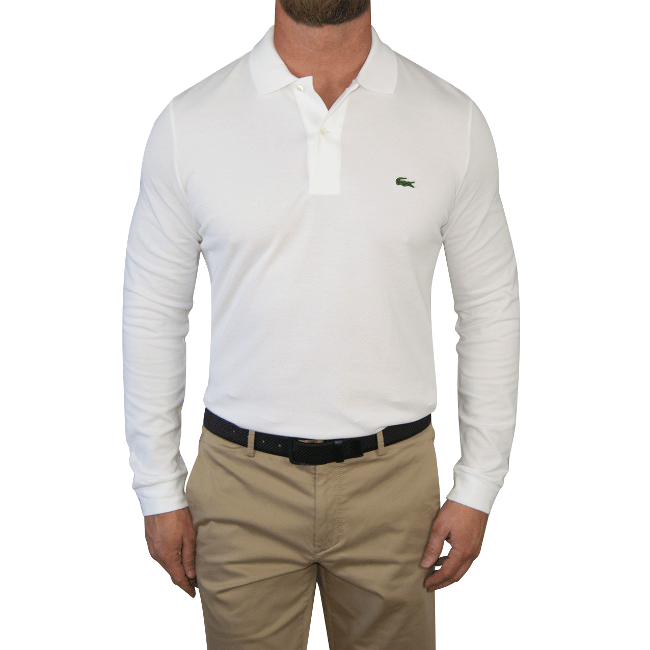 long sleeve polo lacoste