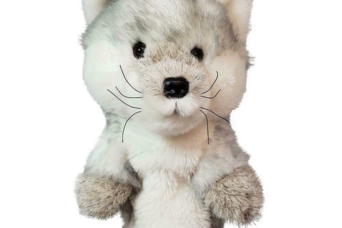 Daphne`s Silver Fox Golf Driver Head Cover - Image 1