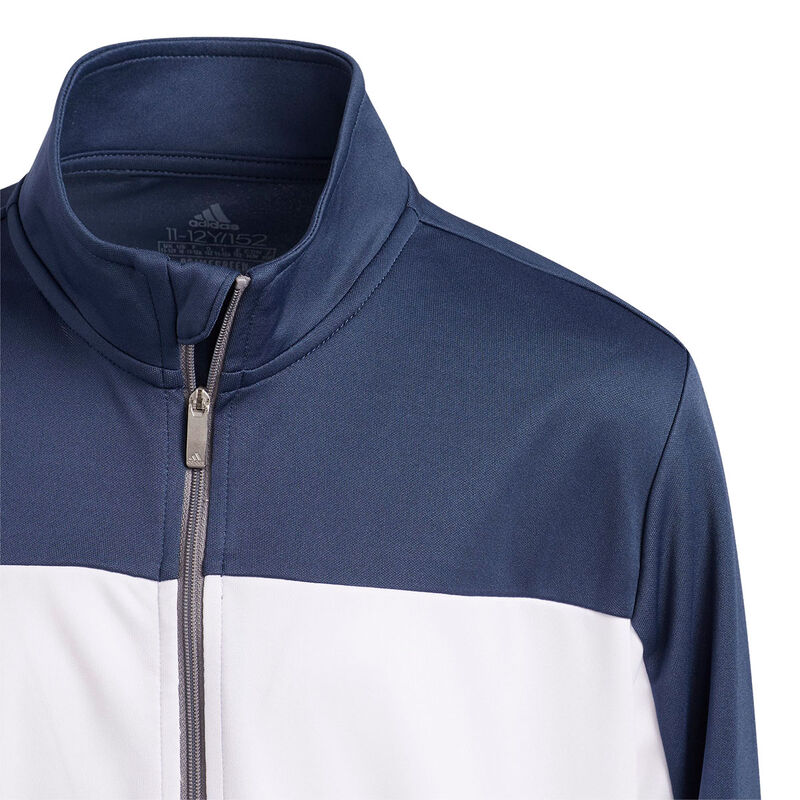adidas Golf Junior FullZip 3Stripes Golf Jacket just £24.95