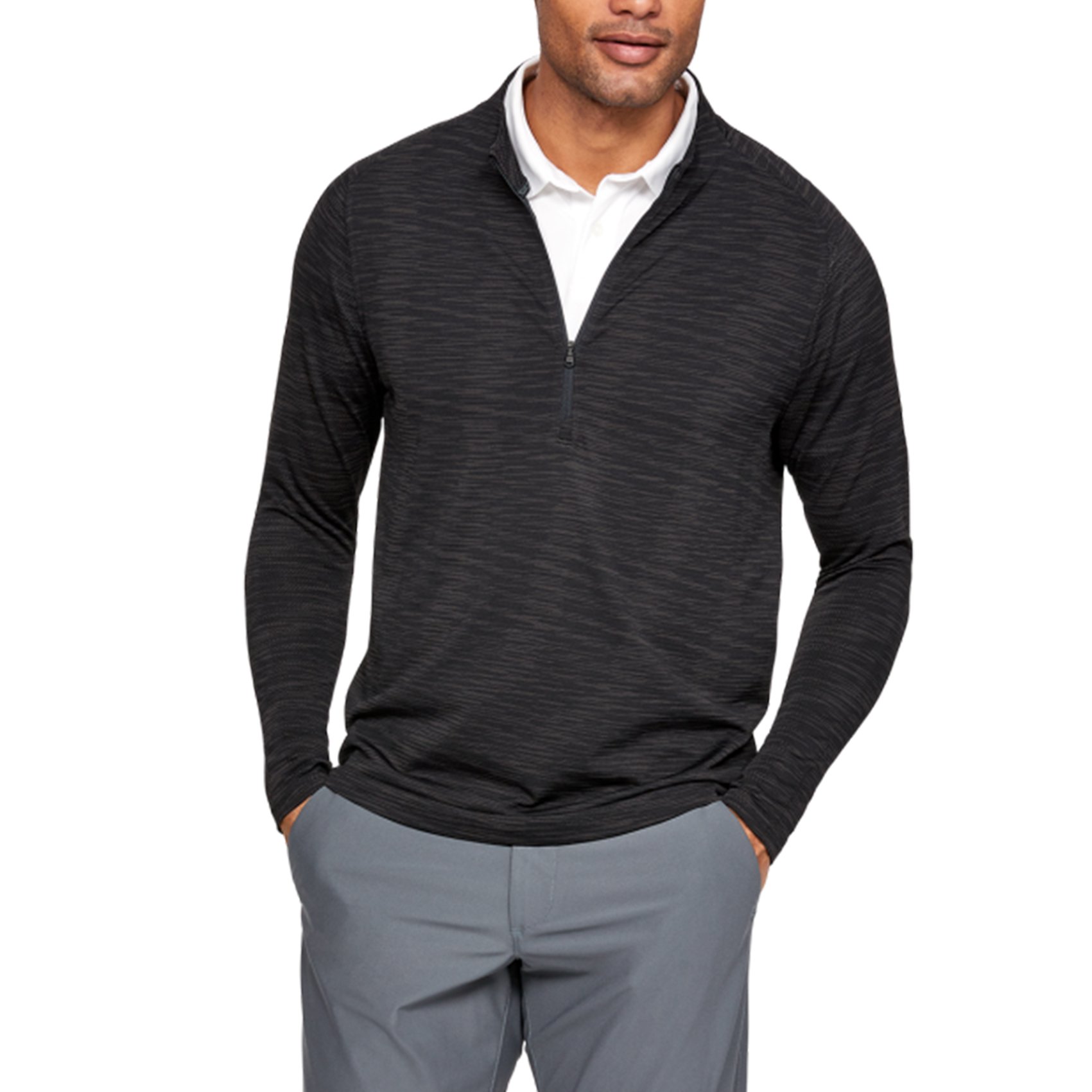 Under Armour Qualifier 1/4 Zip Black just 33.75, save 66.20!