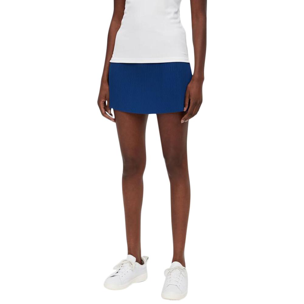 J.Lindeberg Women's Saga Pleated Golf Skirt Midnight Blue just 99.00, save 90.00!