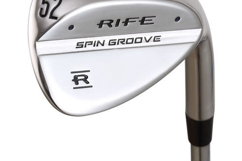 Rife Mens Brown Spin Groove Right Hand Golf Steel Golf Wedge - Image 2