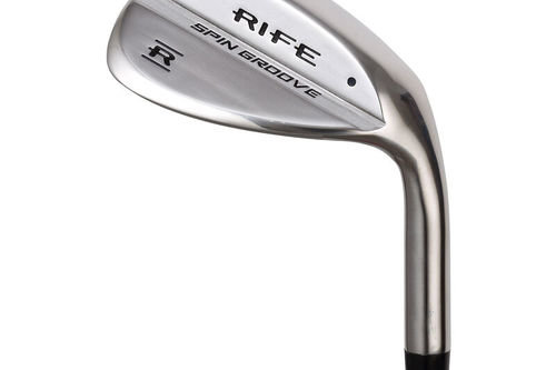 Rife Mens Brown Spin Groove Right Hand Golf Steel Golf Wedge - Image 4