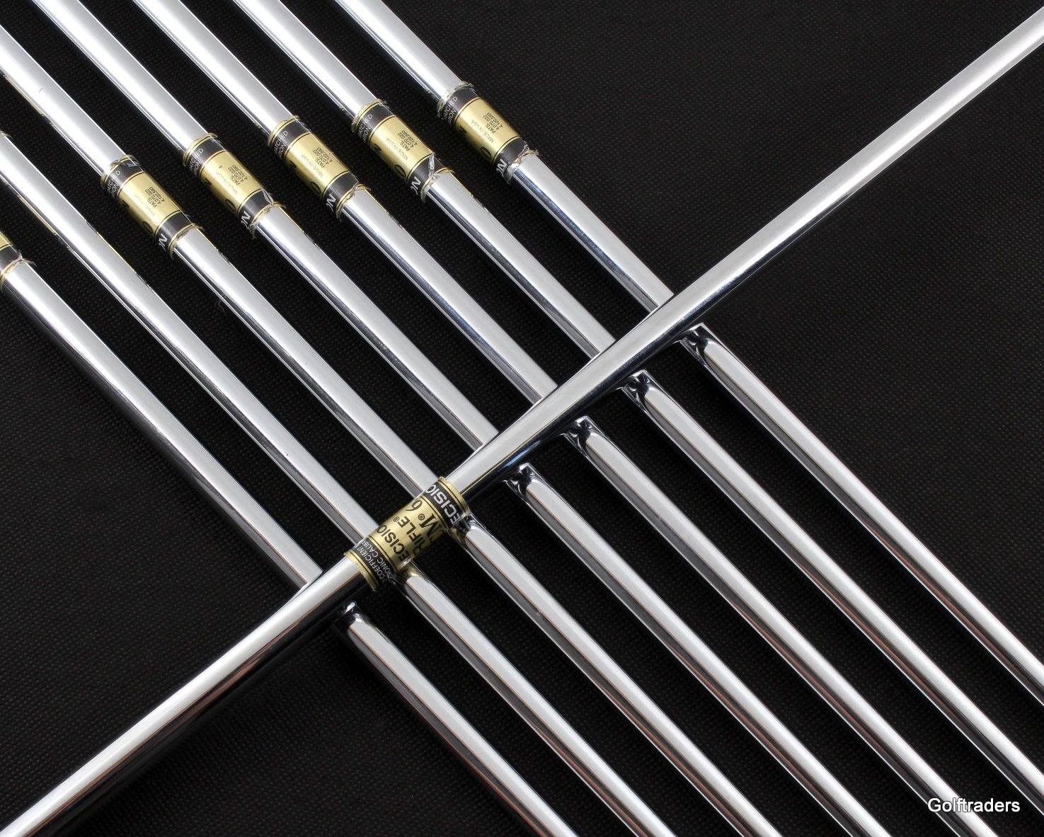 Rare PRGR Data 601 Forged Irons 3-PW Steel Stiff Flex New