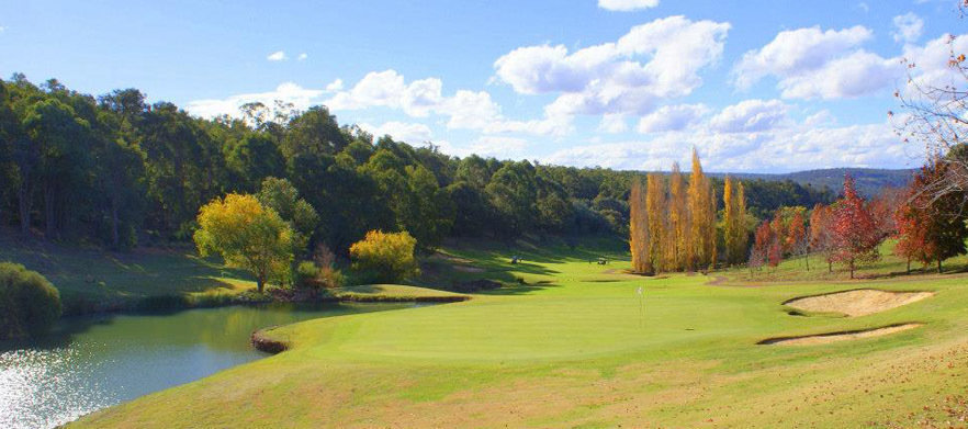 18 Holes For Four in Carts at <em>Araluen Golf Resort.</em> 
