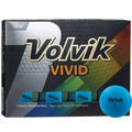 Volvik Blue Stylish Vivid Pack of 12 Golf Balls  | American Golf - Image 1