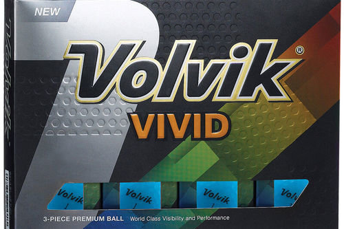 Volvik Blue Stylish Vivid Pack of 12 Golf Balls  | American Golf - Image 2