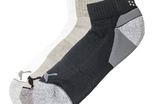 PUMA Golf Pounce Quarter Socks 3 Pair Pack - Image 1