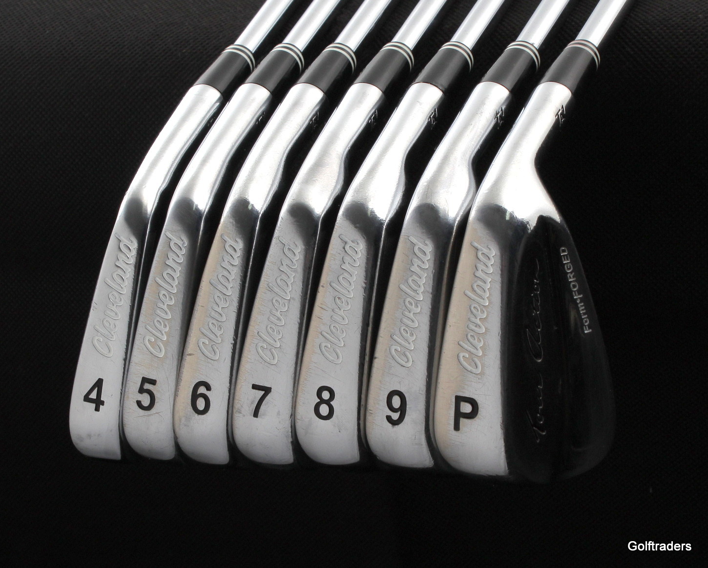 CLEVELAND TOUR ACTION TA1 FORM IRONS 4PW STEEL DG STIFF (+0.5") E921 just 275.00