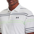 Under Armour 2.0 Pitch Stripe Golf Polo Shirt - Image 3