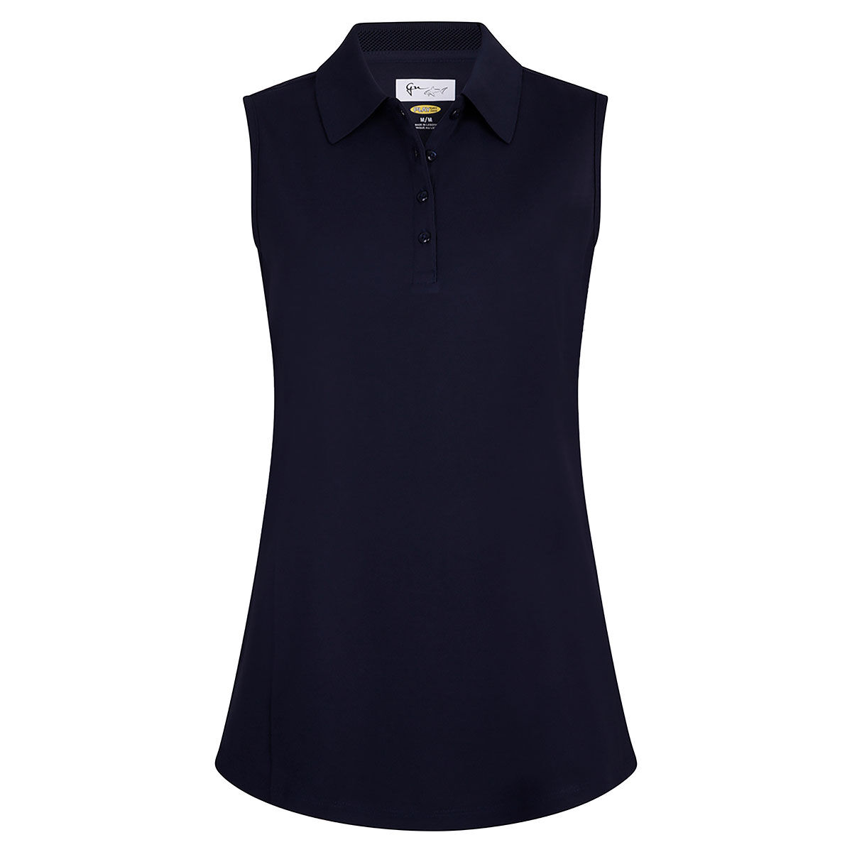 Greg Norman Womens Sleeveless Golf Polo Shirt just £24.99