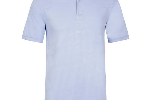 Greg Norman Shark Jacquard Golf Polo Shirt - Image 1