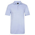 Greg Norman Shark Jacquard Golf Polo Shirt - Image 1