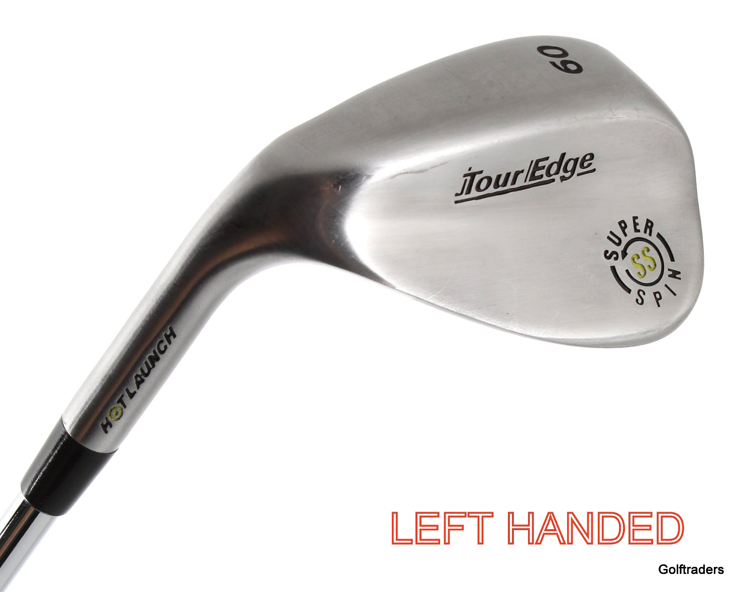Tour Edge Super Spin Lob Wedge 60° Steel Wedge Flex Left Handed H5065