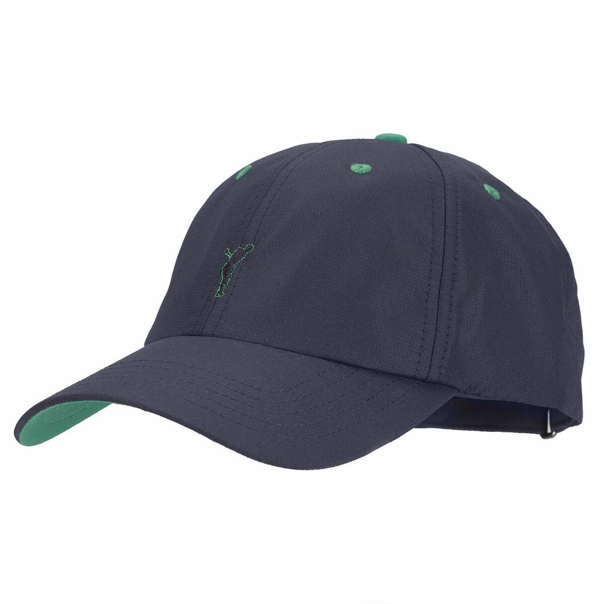 GOLFINO Mens Blue Embroidered Logo Golf 
