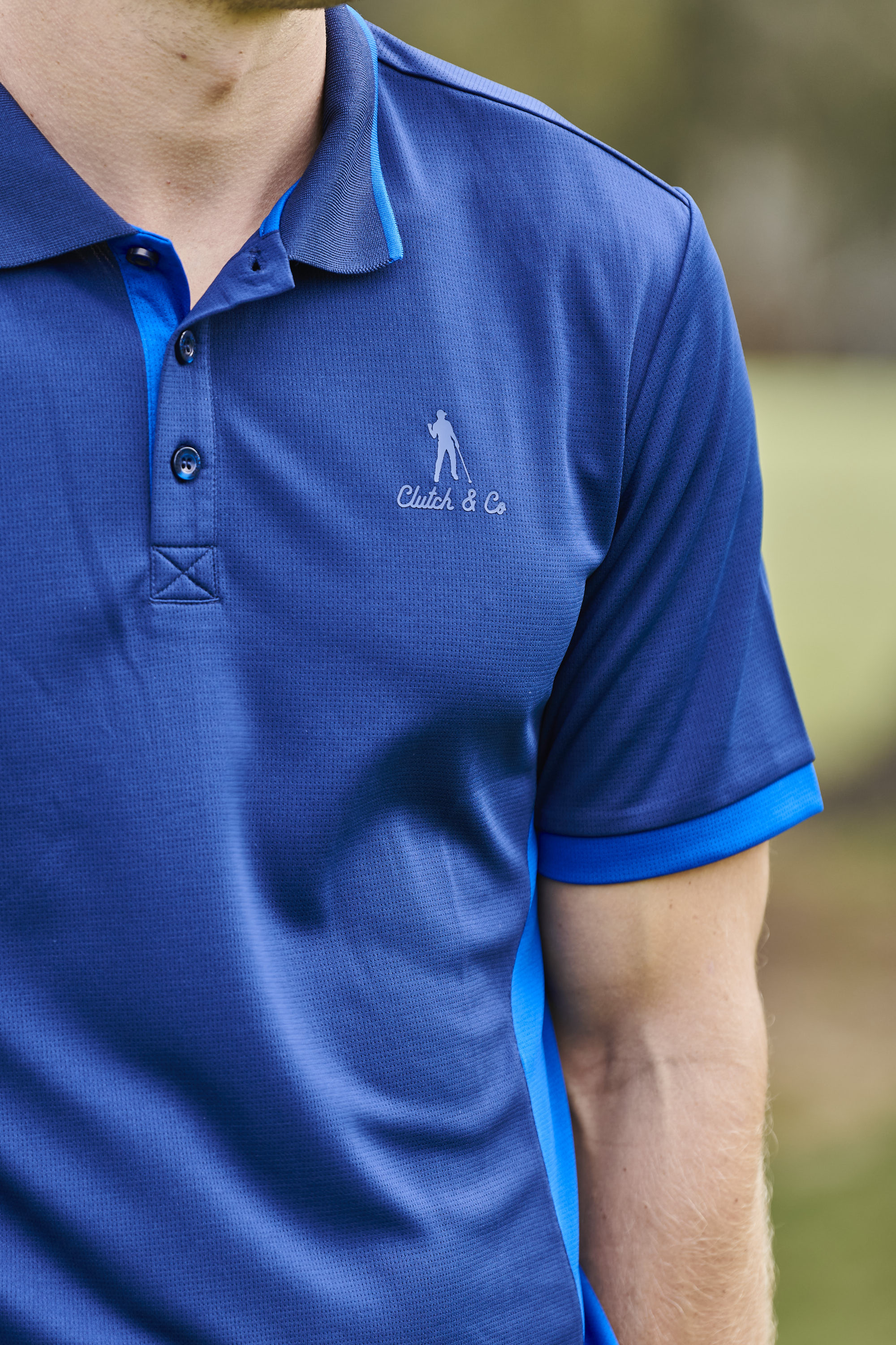 The Clutch Eco Polo Navy just 39.95