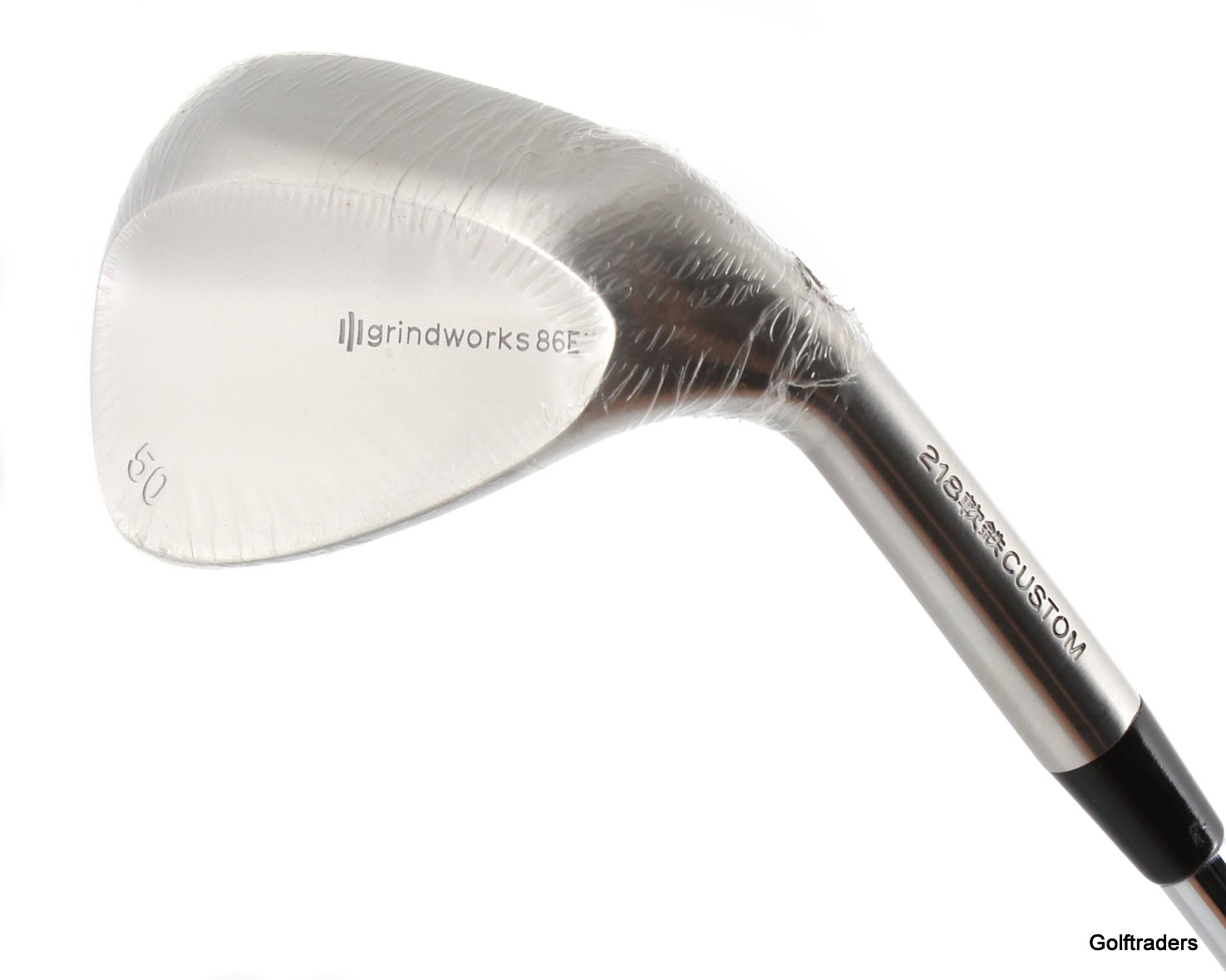 New Grindworks 86E 218 Custom Gap Wedge 50º Steel Regular Flex H5209