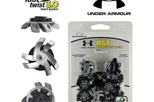 Softspikes Black UA Silver Tornado Fast Twist 3.0 Cleats - Image 2