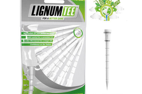 Lignum Composite 82mm Wooden Tees 12 Pack - Image 2