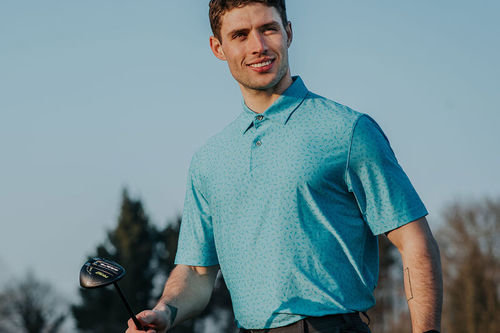 Greg Norman LAB Shark Golf Polo Shirt - Image 2