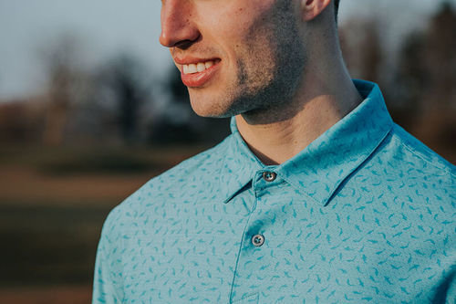 Greg Norman LAB Shark Golf Polo Shirt - Image 4