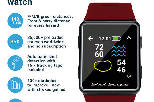 Shot Scope V3 Smart Golf GPS Watch - Image 3