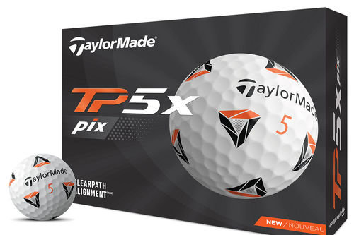 TaylorMade TP5x pix 2.0 12 Ball Pack 2021 - Image 1