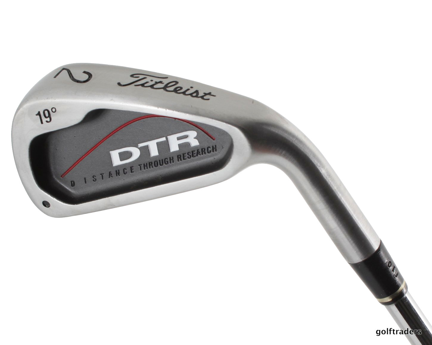 TITLEIST DTR 2 IRON STEEL TRUE TEMPER REGULAR FLEX + NEW GRIP E1743