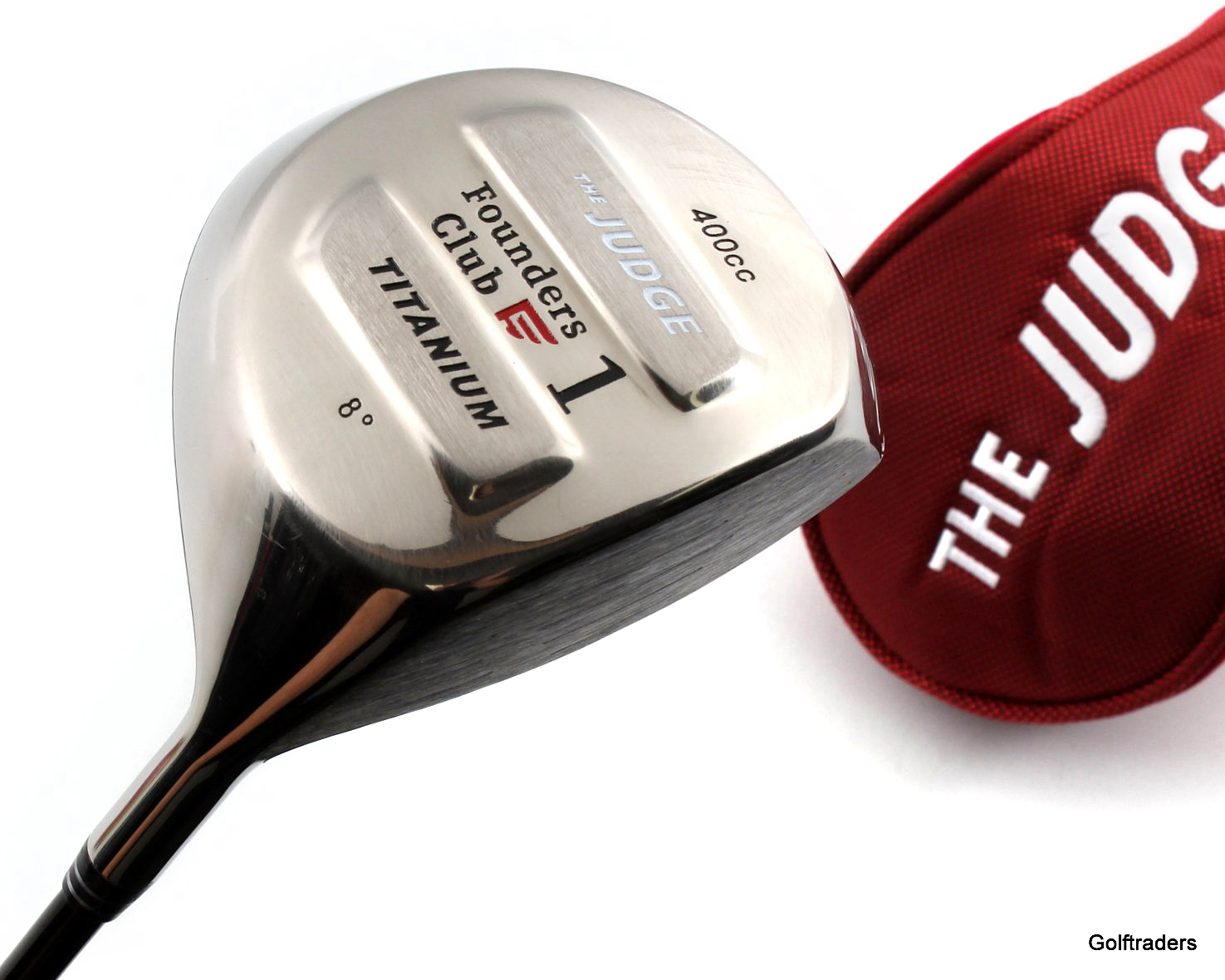 Founders Club The Judge Titanium 400CC Driver 8º Graphite Stiff Flex