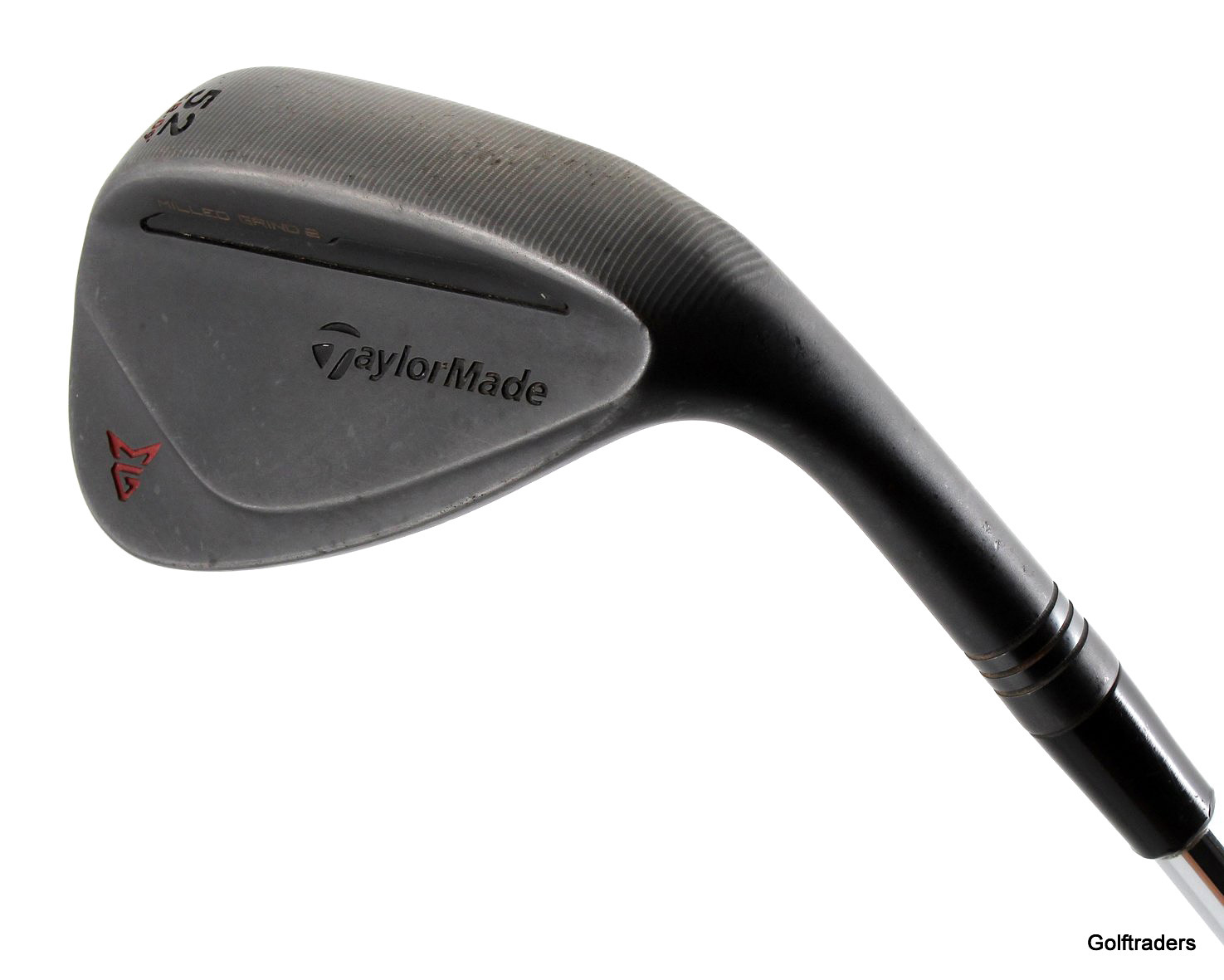 Taylormade Milled Grind 2 Black Gap Wedge 52.09SB Steel Stiff Flex