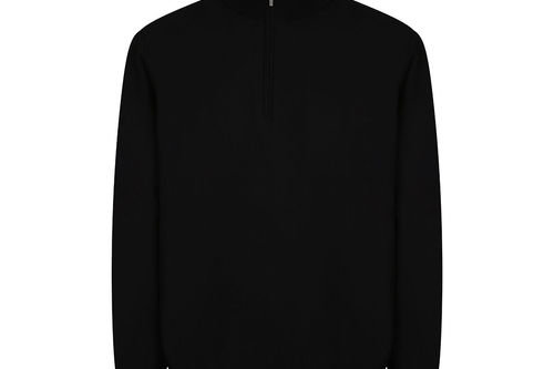 Greg Norman Weatherknit Lined 1/4 Zip Midlayer - Image 1
