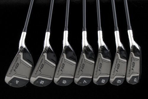 New Cleveland Launcher HB Turbo Irons 4-PW Graphite Regular Flex I364 - Image 4