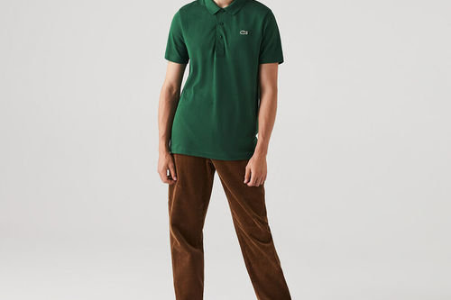 Lacoste SPORT Cotton Blend Ottoman Golf Polo Shirt - Image 2