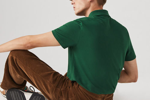 Lacoste SPORT Cotton Blend Ottoman Golf Polo Shirt - Image 4