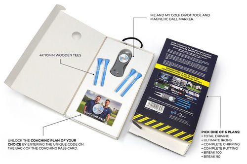 Me and My Golf Lesson Gift Pack - Image 3