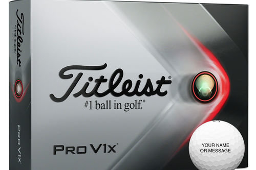 Titleist Pro V1x Personalised 12 Ball Pack - Image 1