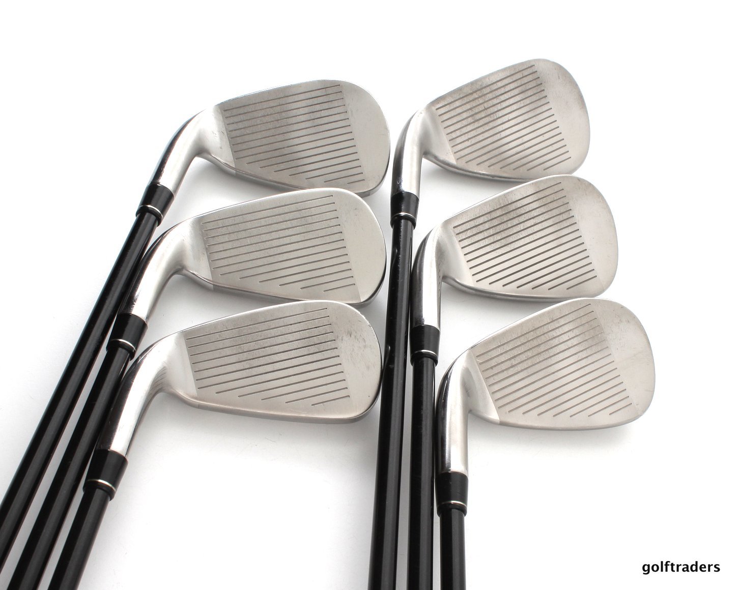 TAYLORMADE BURNER SUPERLAUNCH IRONS 6PW & SW GRAPHITE LADIES E1066