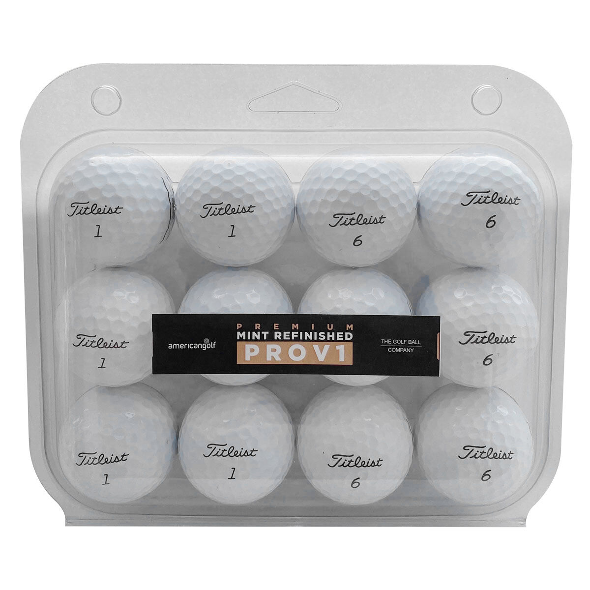 The Golf Ball Company Premium Refinished Pro V1 12 Golf Balls just £26.99