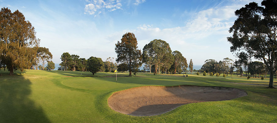 Enjoy 18 Holes for Two in a Cart at the Beautiful <em>Clifton Springs Golf Club</em> on the Bellarine Peninsula! Includes a 10% discount in the bar after your game.