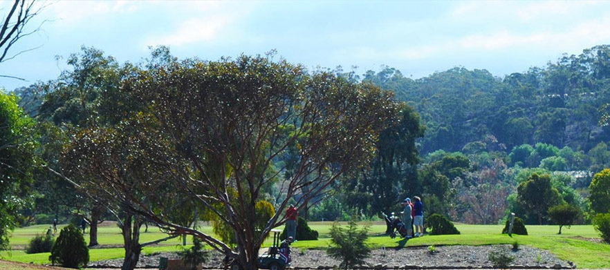 18 holes for Four at <em>Bacchus Marsh Golf Club.</em> 