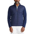 Ralph Lauren Mens Navy Blue Lightweight Paneled Stretch Terry Golf Jacket - Image 2